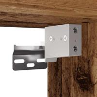 Schoenenkast met plank Oud Hout 103 x 30 x 67 cm Bewerkt hout - thumbnail