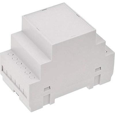 TRU COMPONENTS TC-7910772 DIN-rail-behuizing 53 x 90 x 65 ABS-V0 Grijs 1 stuk(s)