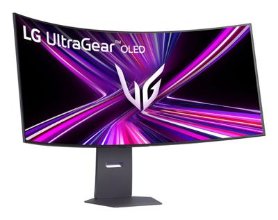 LG Ultragear™ 45GX950A-B 45 inch gaming pc-monitor - OLED-paneel resolutie 5K2K WUHD (5120 x 2160), 0,03ms 165Hz, DisplayHDR™400 True Black, DCI-P3 98,5% (CIE1976), FreeSync Premium Pro, G-Sync