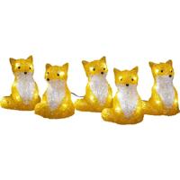 Konstsmide 6233-203 Acryl figuur Energielabel: F (A - G) Vossen Koudwit LED Wit - thumbnail