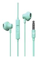 Energy Sistem EasyPods Hoofdtelefoon met kabel (microfoon, voice assistant, afspeelcontroller, comfi-fit) (mint) - thumbnail