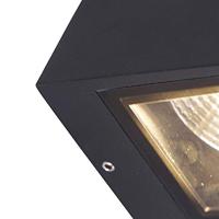 QAZQA Moderne wandlamp zwart 2-lichts AR70 IP54 - Baleno - thumbnail