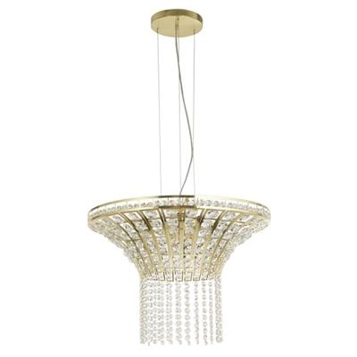 Searchlight Ronde hanglampGemma goud - 68511-8SB