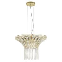 Searchlight Ronde hanglampGemma goud - 68511-8SB - thumbnail