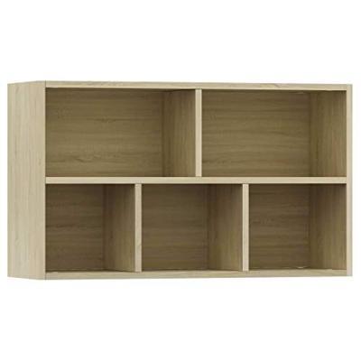 Boekenkast/dressoir 50x25x80 cm spaanplaat sonoma eikenkleurig Boekenkast/dressoir 50x25x80 cm spaanplaat sonoma eikenkleurig