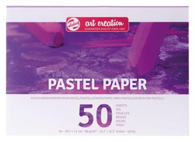 Pastelpapier talens art creation 90gr a4 paars | 3 stuks
