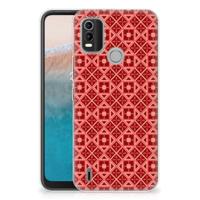 Nokia C21 Plus | TPU bumper | Batik Rood - thumbnail