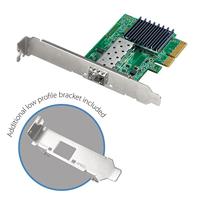 EDIMAX EN-9320SFP+ V2 1 poort PCI Express kaart SFP+ PCIe x4 - thumbnail
