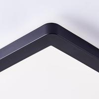 Brilliant PlafondlampMilton 42 x 42cm zwart - G99877A76 - thumbnail