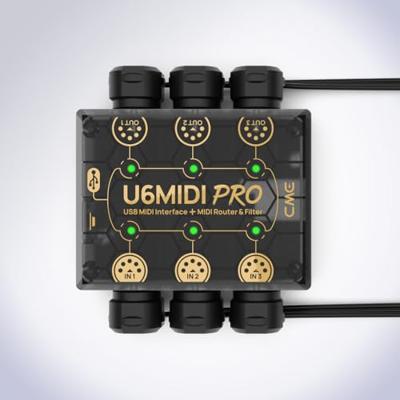 CME 4-pack 5-pins DIN MIDI kabels 60 cm CME 4-pack 5-pins DIN MIDI kabels 60 cm