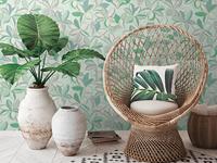 Livingwalls House of Turnowsky - Groen - Floral - 389083 - thumbnail