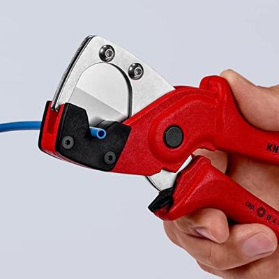 KNIPEX Buizensnijder 90 10 185 SB voor meerlaagse en pneumatische | slangen van kunststof | met glasvez - 90 10 185 SB