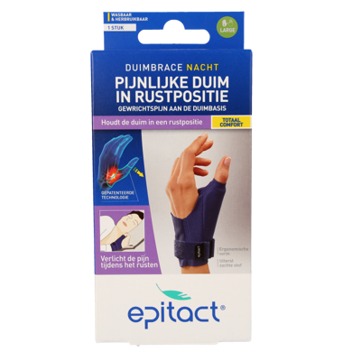 Epitact Duimbrace Nacht Links Maat L