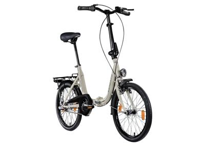 Zündapp Vouwfiets ZF40 20 inch (Crème, 20 inch)