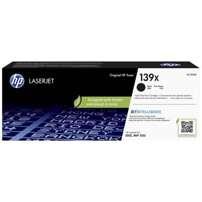 HP Toner 139X Origineel Zwart 4000 bladzijden W1390X HP Toner 139X Origineel Zwart 4000 bladzijden W1390X
