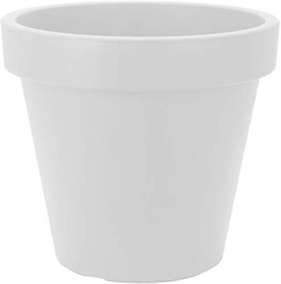 Bloempot rond 60 x 52 cm wit - Nampook