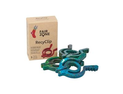 Fairzone Recyclip sluiting - 3 stuks Fairzone Recyclip sluiting - 3 stuks