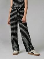 Wijde sweater met fantasie breisel voor meisjes JONEN zwart - thumbnail