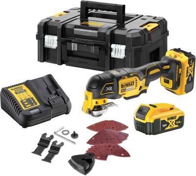 DeWalt dcs356p2 | oscillerende multitool | 18v | 5.0ah | li-ion in tstak DeWalt dcs356p2 | oscillerende multitool | 18v | 5.0ah | li-ion in tstak