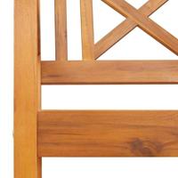 Tuinbank Bruin 150 x 56 x 90 cm Massief Acaciahout - thumbnail