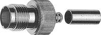 Telegärtner 100023766 100023766 TNC-connector Bus, recht 50 Ω 1 stuk(s) - thumbnail