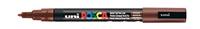 Uni POSCA paintmarker PC-3M, 1,5 mm, bruin - thumbnail
