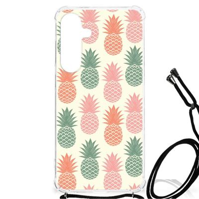 Samsung Galaxy S24 Plus Beschermhoes Ananas Samsung Galaxy S24 Plus Beschermhoes Ananas