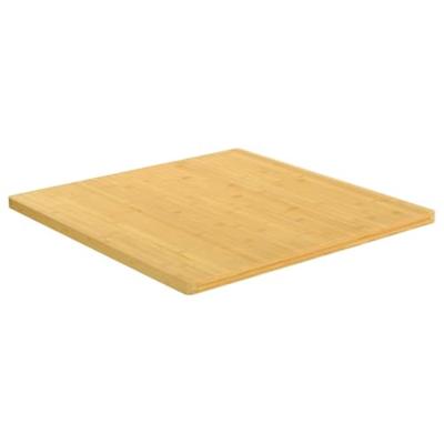 Tafelblad 70x70x2,5 cm bamboe - thumbnail