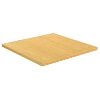 Tafelblad 70x70x2,5 cm bamboe - thumbnail