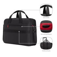 Wenger Meteor Laptoptas Geschikt voor max. (laptop): 43,2 cm (17) Zwart - thumbnail