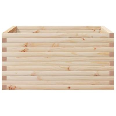 Plantenbak 90x90x46 cm massief grenenhout