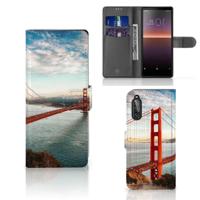 Sony Xperia 10 II | Flip Cover | Golden Gate Bridge - thumbnail