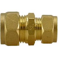 Riko P-901 Messing Rechte Verloopkoppeling 12x10 mm Knel - thumbnail