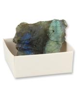 Ruwe Labradoriet Edelsteen ca. 4 cm half Gepolijst - thumbnail