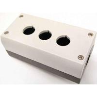 Eaton M22-I2 216537 Opbouwbehuizing 2 inbouwplaatsen, Voor bodembevestiging (Ø x h) 22 mm x 80 mm Antraciet 1 stuk(s) - thumbnail