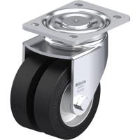 Blickle LHD-ALEV 125K Dubbel zwenkwiel Wieldiameter: 125 mm Draagvermogen (max.): 500 kg 1 stuk(s) - thumbnail