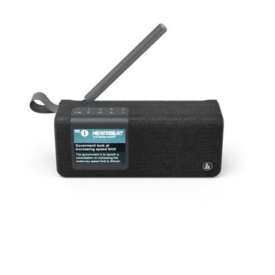 Radio Hama DR200BT Zwart - thumbnail