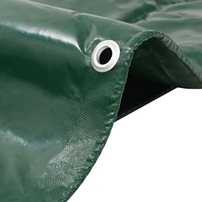 VidaXL Dekzeil 650 g/m² 3,5x5 m groen