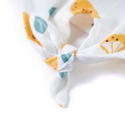 Kindershirt met knoop in de zoom 128 ecru