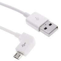 90 graden Micro USB Poort USB Data Kabel voor Samsung Galaxy S6 / S5 / S IV / i9500 /i9300 /N7100 /Galaxy Tab 3 /Galaxy Tab Pro /i9500/i9300/Nokia / L - thumbnail
