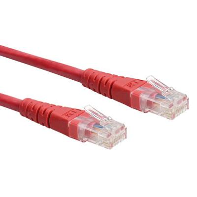 ROLINE Patchkabel Cat.6 UTP (Class E), rood, 0,3 m ROLINE Patchkabel Cat.6 UTP (Class E), rood, 0,3 m