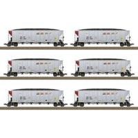 TRIX H0 24911 H0 set van 12 US Hopper Cars van de BNSF - thumbnail
