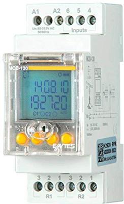 ENTES MCB-130 MCB-130 Tijdrelais Multifunctioneel 1 stuk(s) Tijdsduur: 0.1 s - 9999 min.