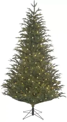 Black Box Trees frasier - kunstkerstboom met verlichting 161x260 cm groen