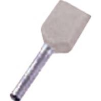 Intercable 180739 Dubbele adereindhulzen Deels geïsoleerd Grijs 1 stuk(s) - thumbnail