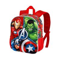 3D-schoolrugzak The Avengers Karactermania Rood 26 x 11 x 31 cm - thumbnail