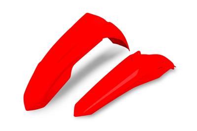 UFO PLAST spatbordset mudguard set ufo honda oem red