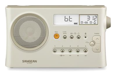 Sangean PR-D4BT Radio VHF (FM), Middengolf, AM, FM Bluetooth Wekfunctie Donkerblauw