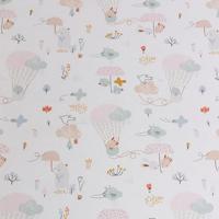 Ballonnen nomadisch matras - 120 x 60 x 4 cm - Wit - TINO - thumbnail