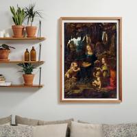 Clementoni legpuzzel kunstwerken madonna in de grot, 1000st. - thumbnail